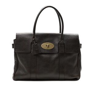 Mulberry Natural Vegetable Tanned Bayswater Chocolate